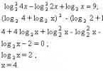 Néhány módszer logaritmikus egyenletek megoldására